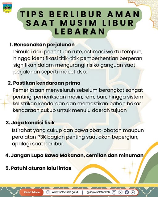 Liburan saat lebaran?? Siapa takuttt
