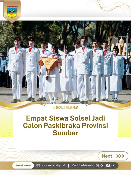 Empat Siswa Solsel Jadi Calon Paskibraka Provinsi Sumbar